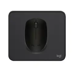 LOGITECH - Combo Mouse M170 Inalambrico + Pad mouse salpicadura Negro