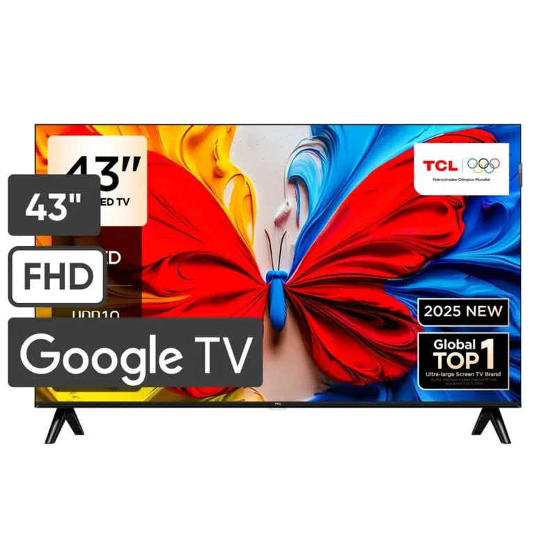 Televisor QLED 43"  FHD Google Tv 43V51C