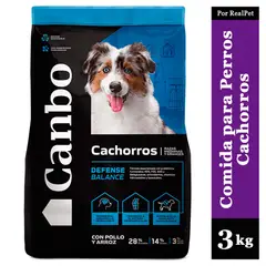 CANBO - Comida de Perro Cachorro Mediano Grande Pollo 3 kg