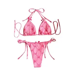 GENERICO - Bikini triangular y estampado