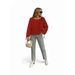 AMA OUTFITTERS - CHOMPA TEJIDA EN HILO GOYA