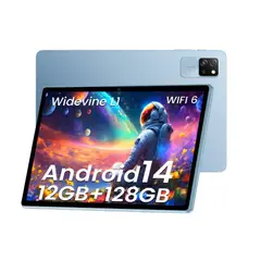 BLACKVIEW - Tablet Tab 60 11" 128gb Rom, 12gb ram, 5100 mAh, Face ID Android 14, Azul