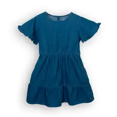 PILLIN - Vestido Niña PVC713-25DEN Denim