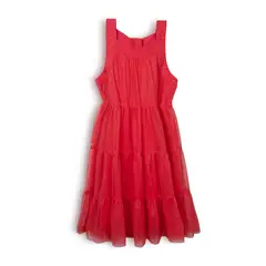 PILLIN - Vestido Niña PVC843-25ROJ Rojo