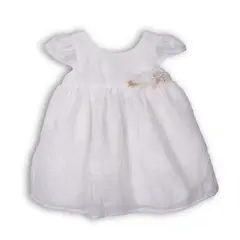 PILLIN - Vestido Bebé Niña PVC845-25CRU Crudo