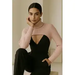 AMA OUTFITTERS - MANGUITAS TEJIDAS EN HILO