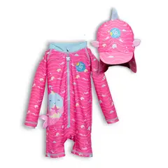 PILLIN - Ropa de Baño Bebé Niña PVC855-25FUC Fucsia