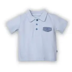 PILLIN - Polo Bebe Niño PVC601-25CEL Celeste