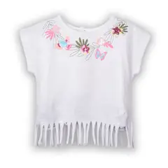 PILLIN - Polo Bebé Niña PVC634-25BCO Blanco