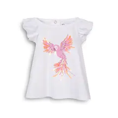 PILLIN - Polo Bebé Niña PVC667-25BCO Blanco