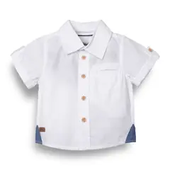 PILLIN - Camisa Bebe Niño PVC811-25BCO Blanco
