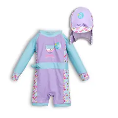 PILLIN - Ropa de Baño Bebé Niña PVC856-25MAL Malva