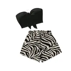 GENERICO - Conjunto de dama top y short