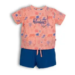 PILLIN - Conjunto Bebe Niño PVC650-25SAL Salmon