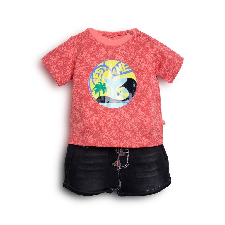 Conjunto Bebe Niño PVC735-25COR Coral