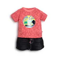 PILLIN - Conjunto Bebe Niño PVC735-25COR Coral