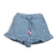 Pillin - Short Bebé Niña PVC747-25CEL Celeste