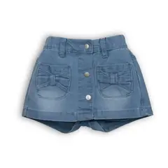 PILLIN - Short Bebé Niña PVC748-25CEL Celeste