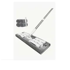 GENERICO - Microfibra Limpieza Mop+2repuestostrapeador Tela De Clip