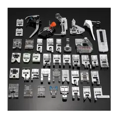 GENERICO - Kit De 42 Prensatelas Para Máquinas Doméstias o Semi-Industriales