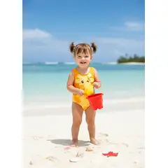 GENERICO - ROPA TRAJE DE BAÑO PARA NIÑA BEBE