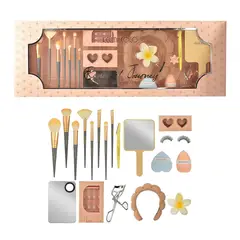 GENERICO - Kit brochas y accesorios 18 piezas