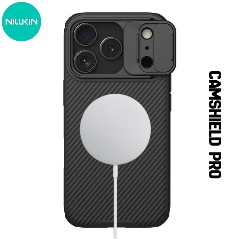 Case Camshield Pro - iPhone 17 Pro (MagSafe) - Negro