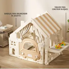 GENERICO - CASITA DE JUEGOS PARA NIÑOS MODELO CARRITO