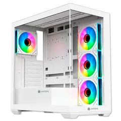 ANTRYX - CASE FX 750 WHITE, ARGB FAN X4, USB TIPO-C (AC-FX750W)AC-FX750W