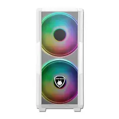 ANTRYX - CASE FX CRUISER WHITE ARGB FAN X3 VIDRIO TEMPLADO & MESH AC-FX573W-R1