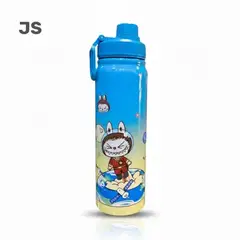 GENERICO - TOMATODO FASHION DISEÑO BUBU ESCOLAR PARA NIÑOS AZUL