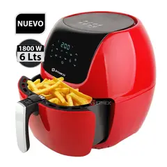IMACO - Freidora de Aire 6 Litros AF6018 Rojo