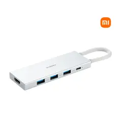 XIAOMI - Hub Adaptador Tipo C a USB-C USB 30 HDMI 4K Tranferencia 450MBs