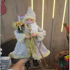 GENERICO - ADORNO PAPANOEL DE 60 cm. alto relieve dorado