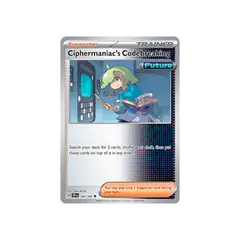 POKEMON - TCG Ciphermaniacs Codebreaking 145 162 Ingles