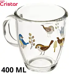 CRISTAR - Set de 6 Jarros Av London Dec.Birds -Cristar