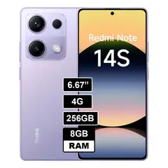 XIAOMI - Redmi Note 14S 8GB 256GB Púrpura