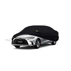 FUNCOVER - Cobertor Auto Toyota Yaris Impermeable Funda Premium Negro