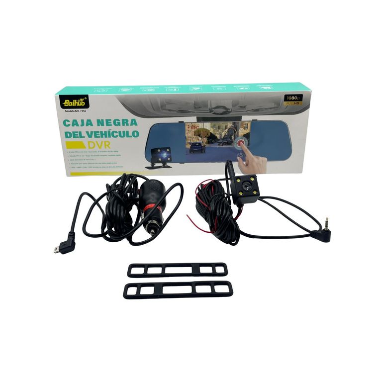 Espejo Retrovisor Con Cámara Trasera Visión Nocturna Auto