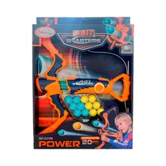 GENERICO - Set de Tiro Arco Air Blaster con 12 Pelotas