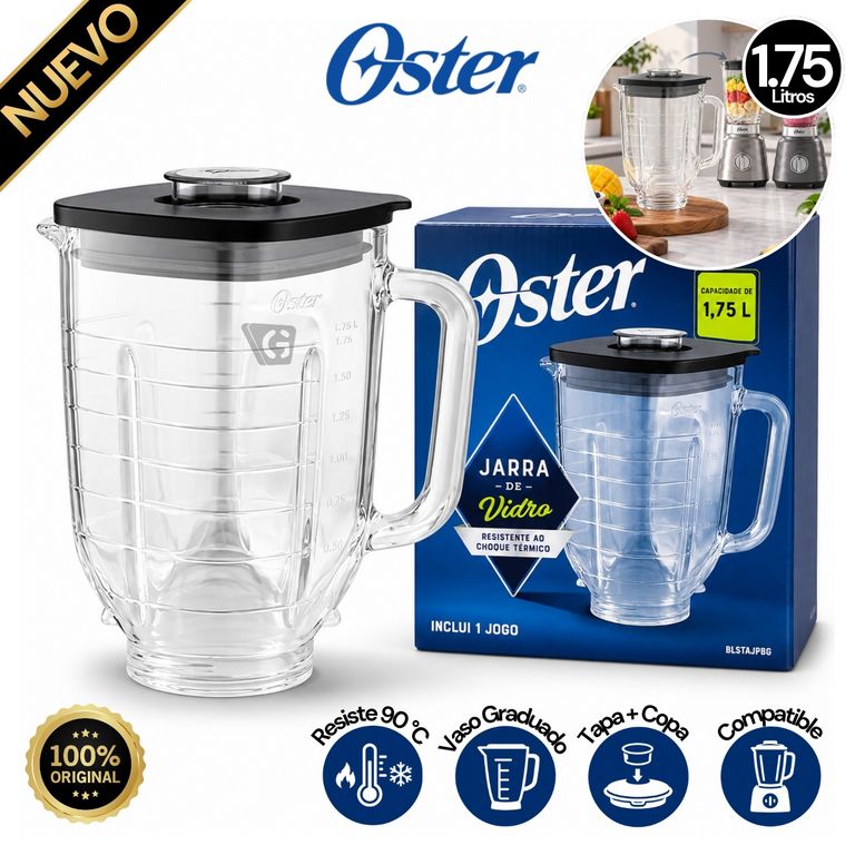 Vaso Licuadora Osterizer MAX 1.75 Lt Caja BLSTAJPBG 011