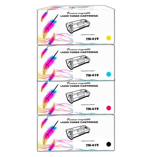 Toner Brother TN-419 CYMK L8360cdw, L8900cdw Compatible