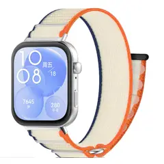 GENERICO - Correa de Nylon para Huawei Fit 3 - BLANCO