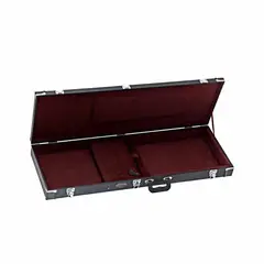 GENERICO - ESTUCHE RÍGIDO RECTANGULAR PARA GUITARRA ELÉCTRICA - ORTEGA - OEGCSTD - NEGRO