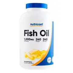 NUTRICOST - Fish Oil - 240 Softgels