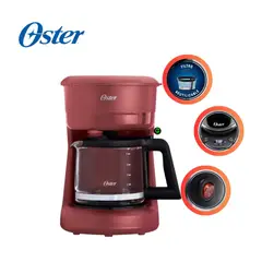 OSTER - Cafetera con Filtro Reutilizable BVSTDCS51R