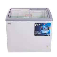 OSTER - CONGELADORA OS-PSCFX7001W 208LTS PUERTAS CORREDIZAS