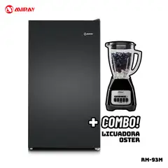 MIRAY - FRIGOBAR 93 L NEGRO - RM-94M + LICUADORA OSTER BLSTKAGBPB