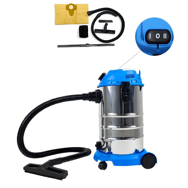 ASPIRADORA INDUSTRIAL 1200W 30L - KLA3030