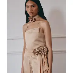 AMA OUTFITTERS - CORSET SATINADO PAULA